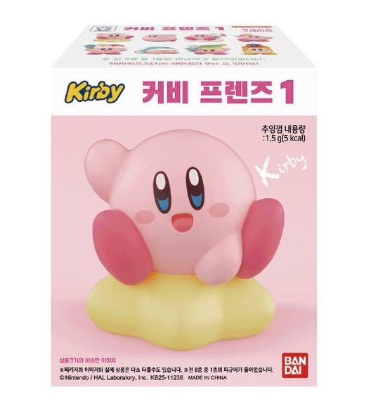 Bandai Kirby  3D Figure Random Box Collectable Toy Ver.1