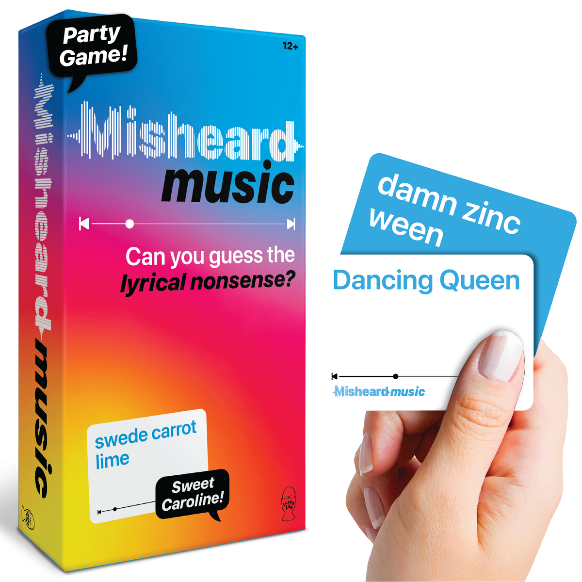 Misheard Music – Music Party Card Game