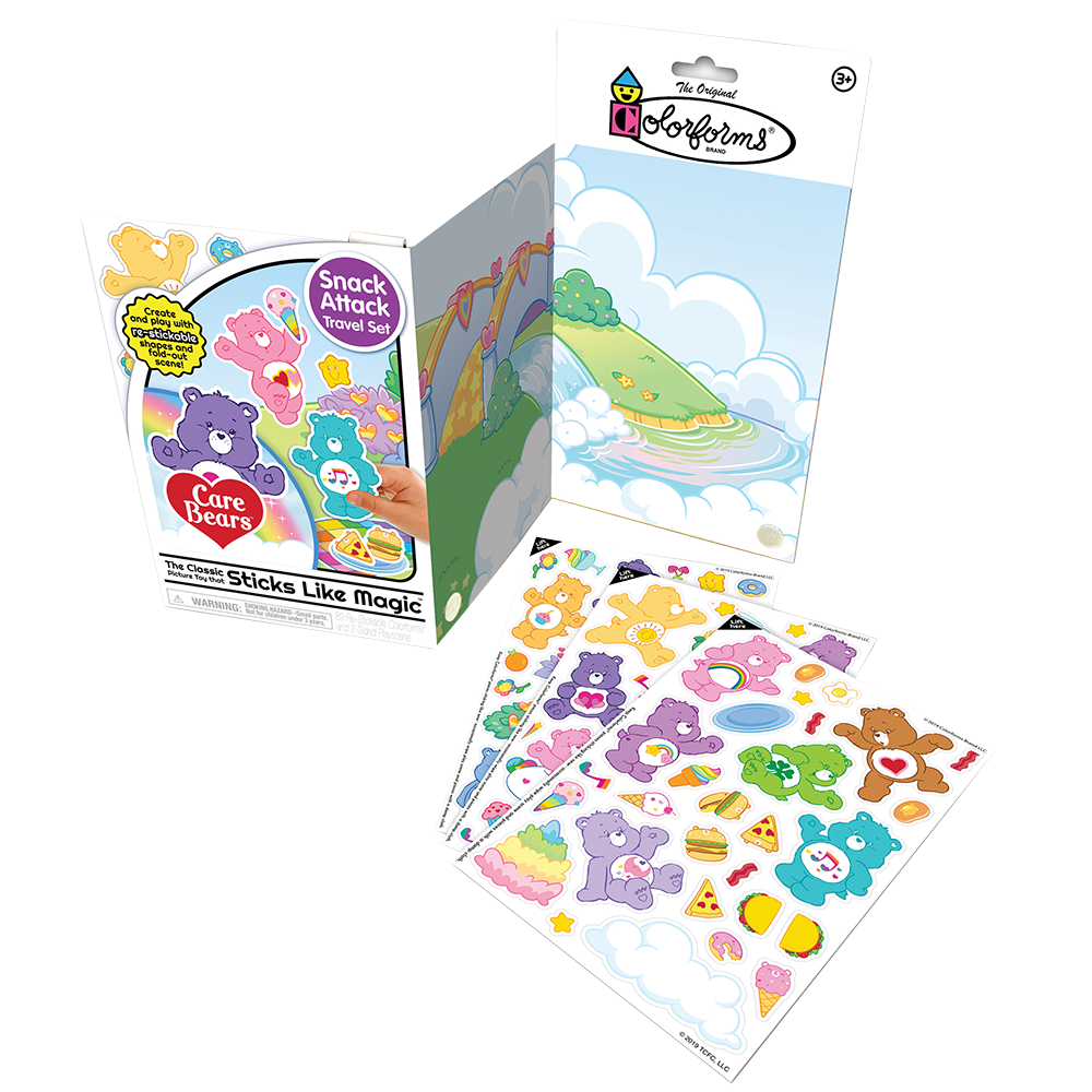 Colorforms Travel Set - Care Bears