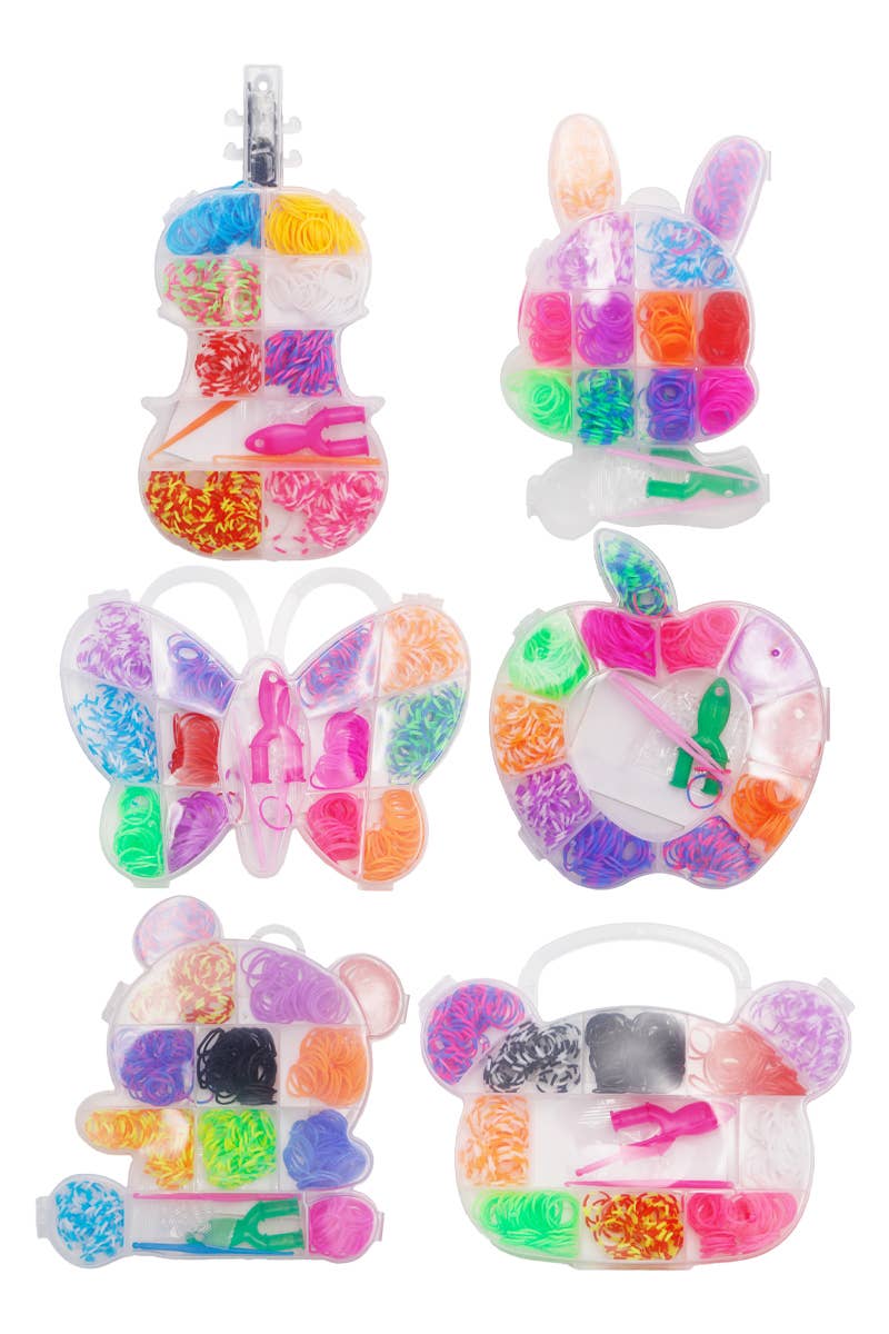 Kids Mix DIY Rubber Band Loom Bracelet Craft Kit