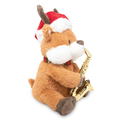 Merry Saxmas Sterling (Singing Light Up Christmas Plush Toy)