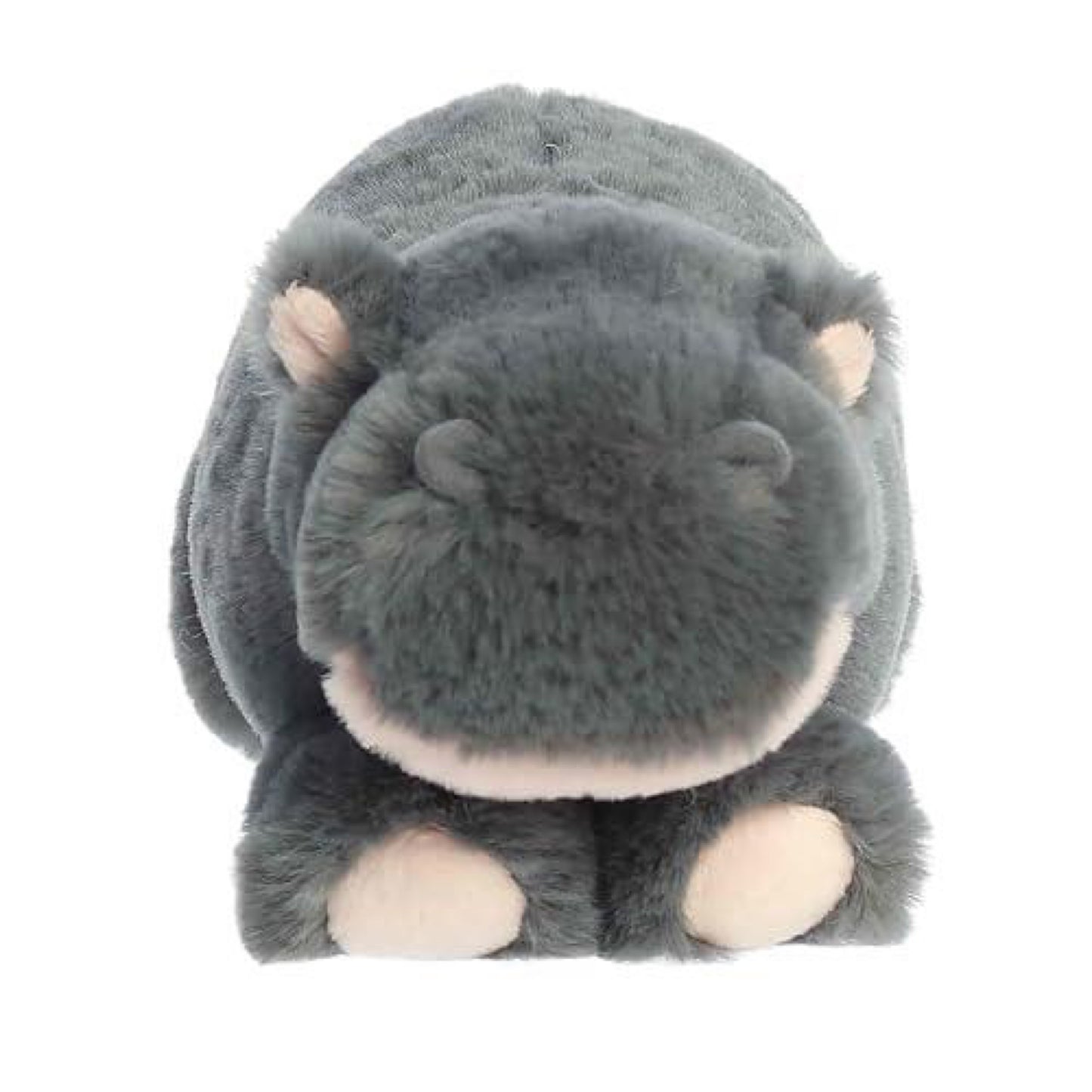 Aurora® Adorable Mini Flopsietm PygMY Hippo CalftM Stuffed Animal - Mini Companions Ready for Playful Adventures - for Kids All Ages, Toddlers, Adults, and Families