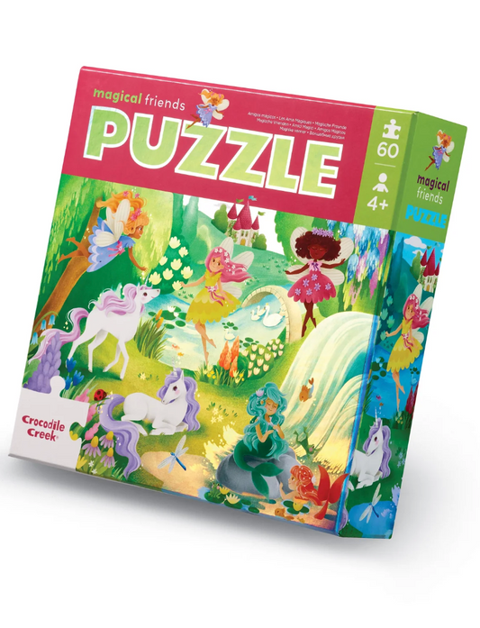 60-pc Holographic Puzzle/Magical Friends