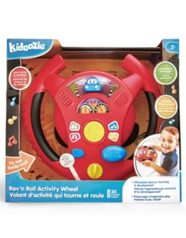 Kidoozie Rev n' Learn Activity Wheel