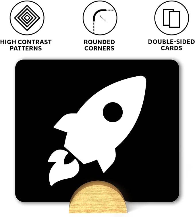 Skillmatics - Flash Cards: High Contrast for 0 to 12 Months