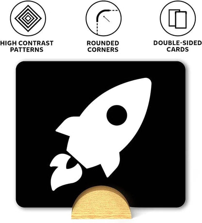 Skillmatics - Flash Cards: High Contrast for 0 to 12 Months