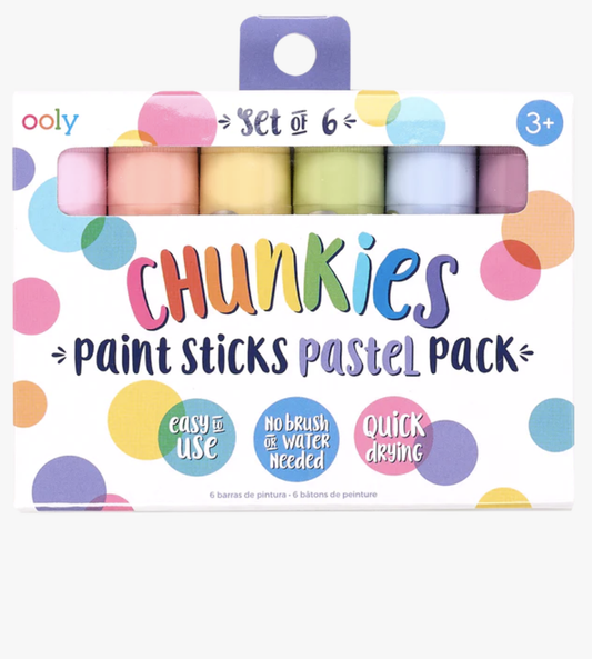Ooly Chunkies Paint Sticks - Pastel