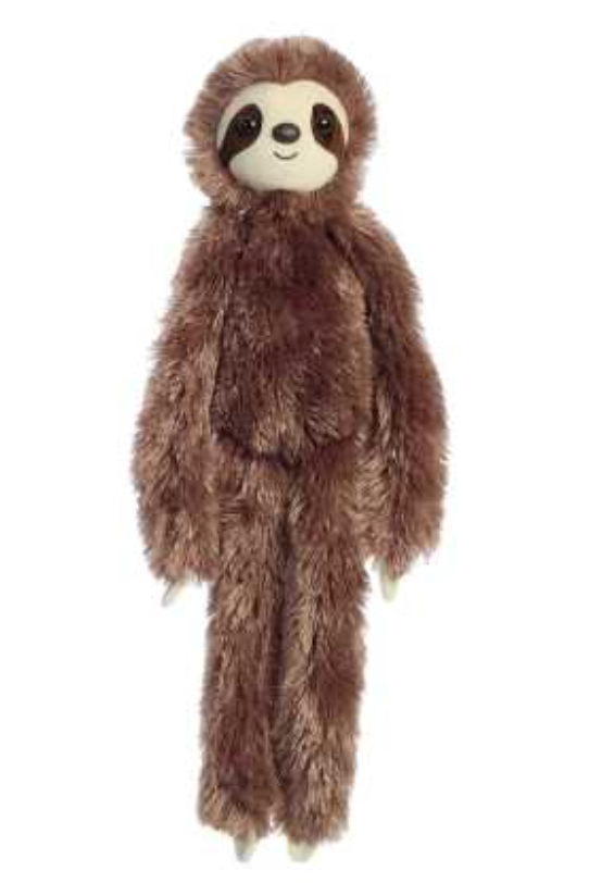 Hanging Sloth - Taupe
