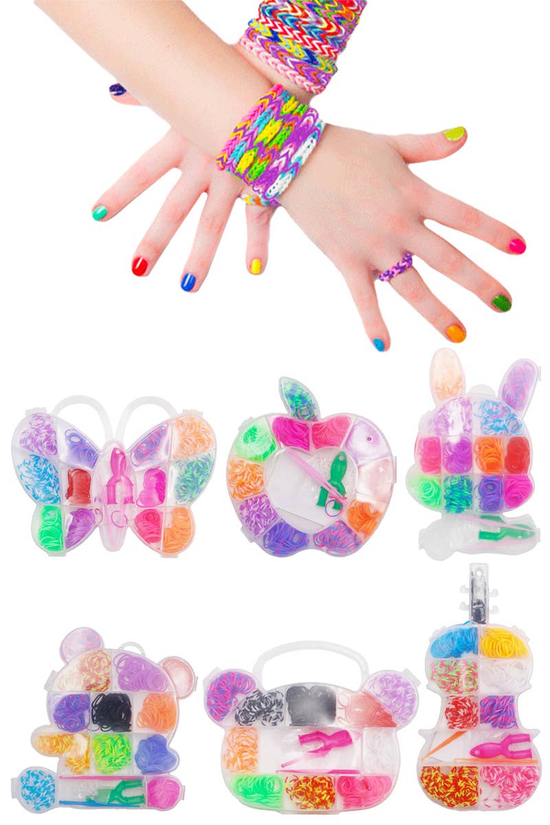 Kids Mix DIY Rubber Band Loom Bracelet Craft Kit