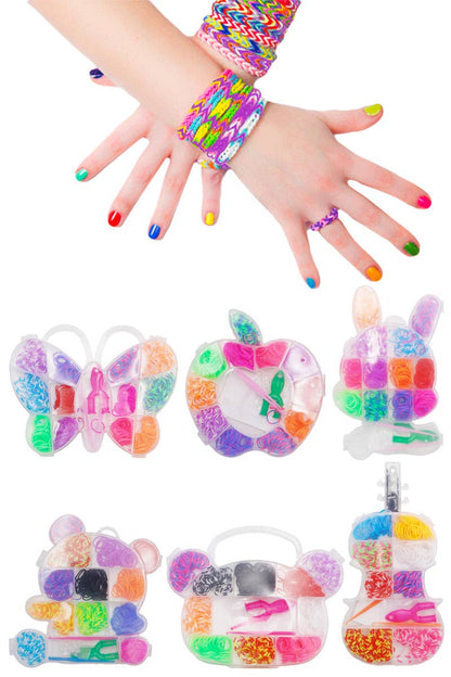 Kids Mix DIY Rubber Band Loom Bracelet Craft Kit