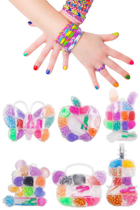 Kids Mix DIY Rubber Band Loom Bracelet Craft Kit