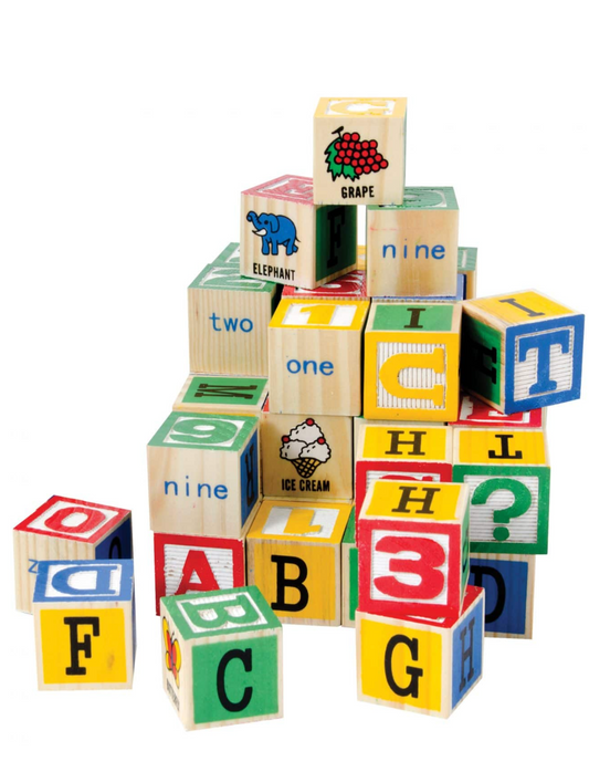 Alphabet Wood Blocks