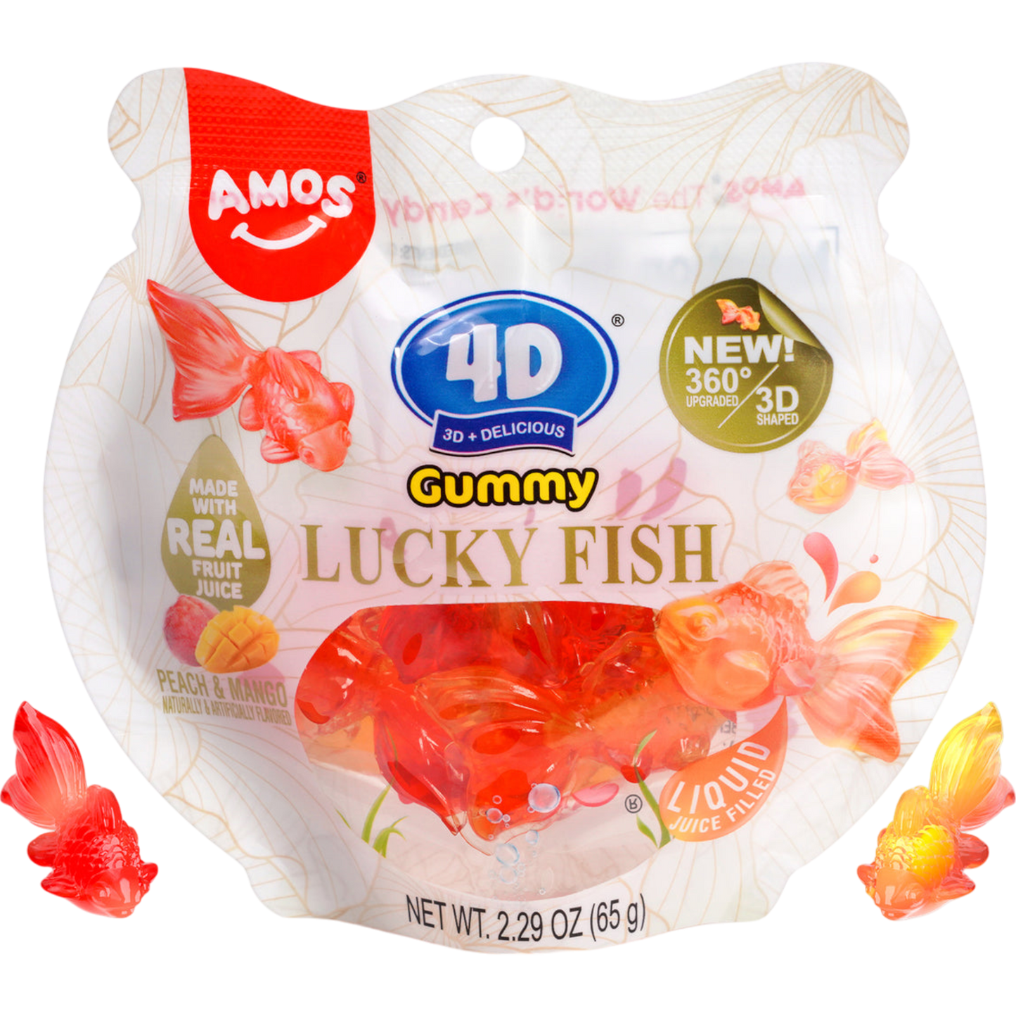 Amos 4D Gummy Lucky Fish