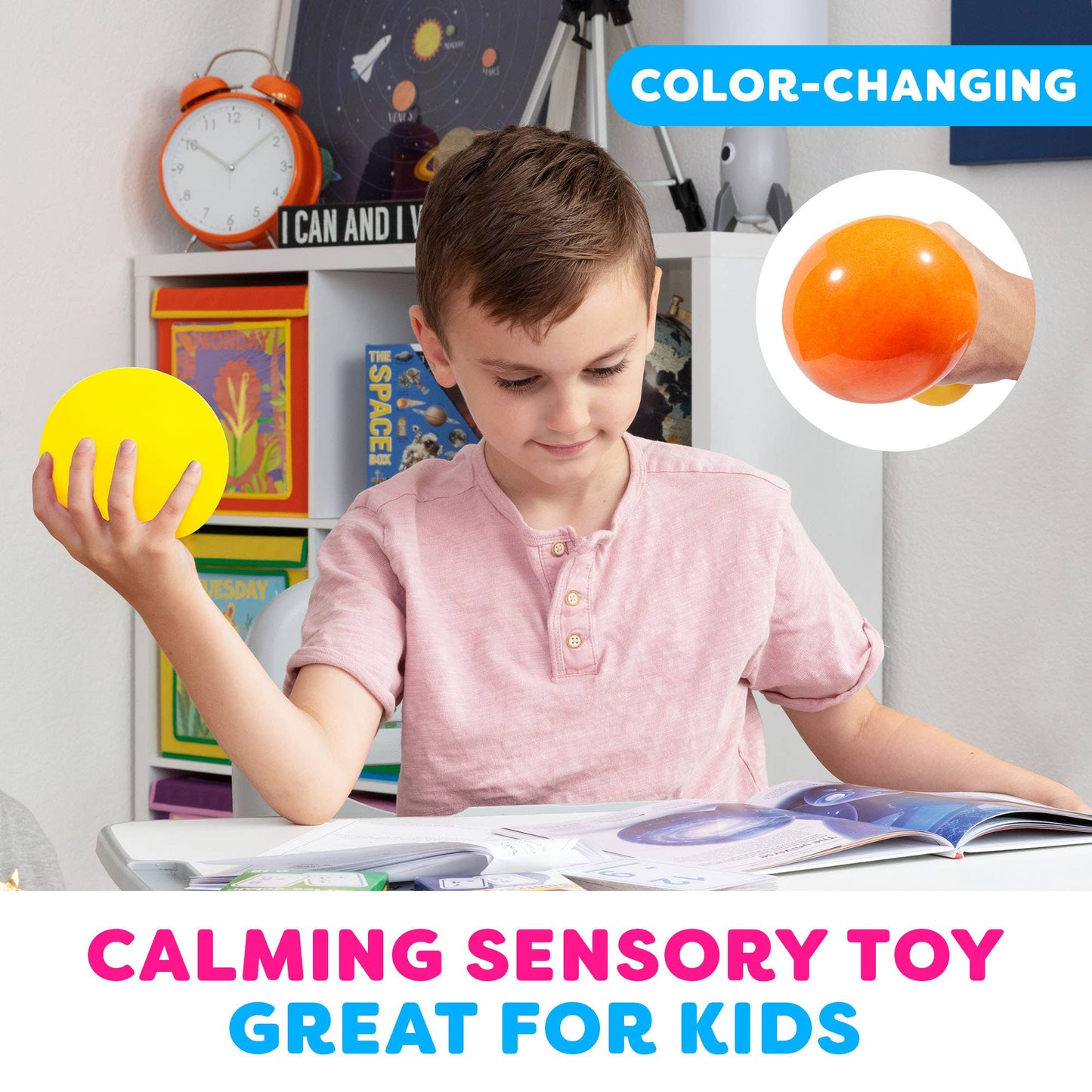 Squishy Color Changing Sensory Stress Balls