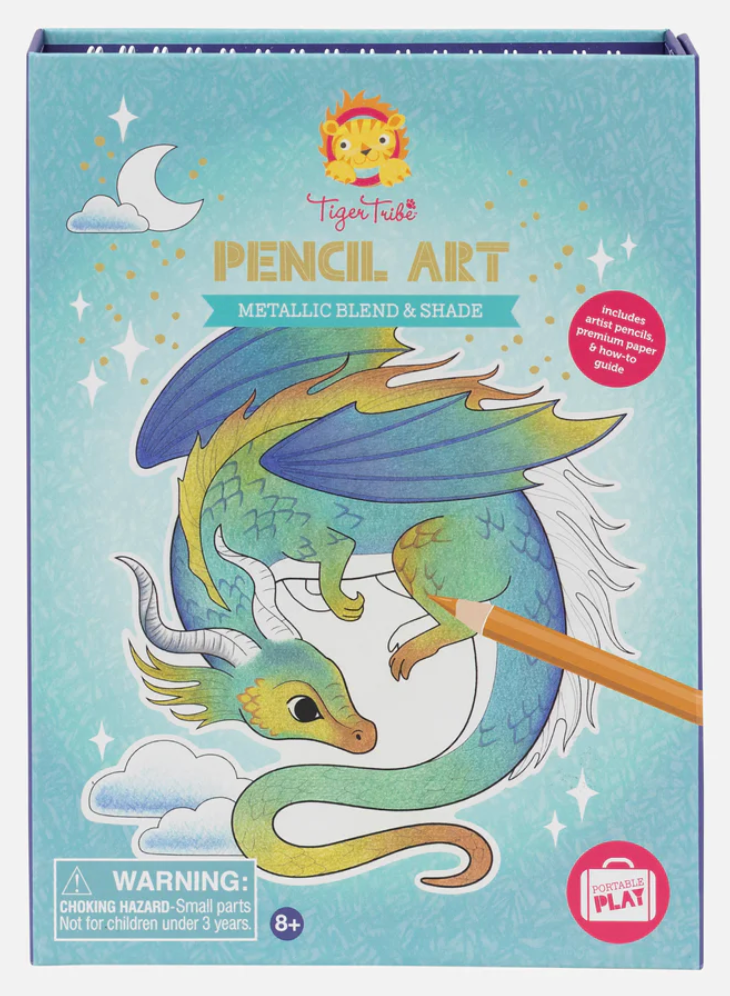 Pencil Art - Metallic Blend & Shade