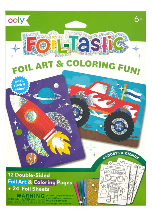 Foil-tastic Foil Art & Coloring Set - Gadgets & Gizmos