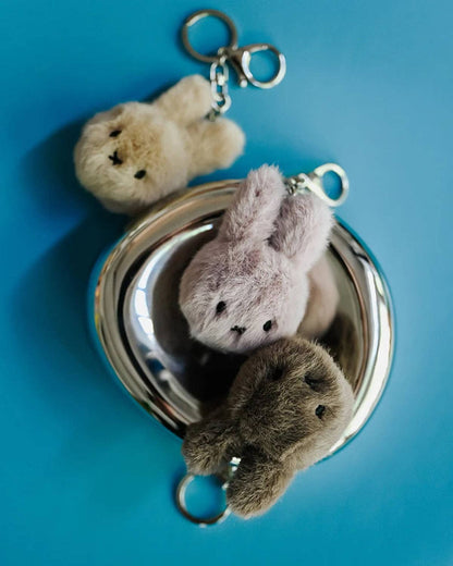 Bon Ton Toys Keychain MIFFY ECO Fuzzy Lilac 3"