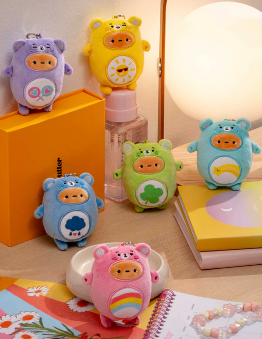 Smoko Care Bears x Tayto Potato Plush Keychain Blind Box **NO BOX**