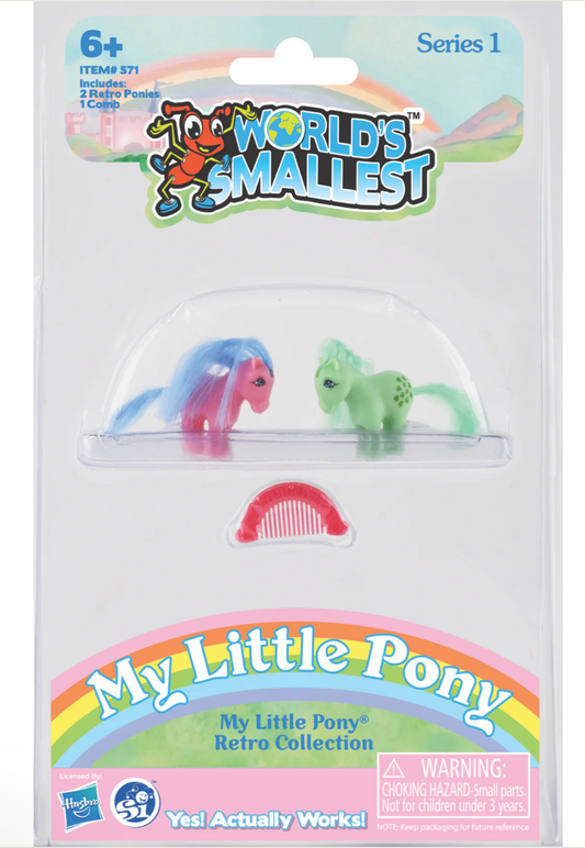 World's Smallest My Little Pony Retro