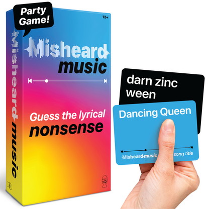 Misheard Music – Music Party Card Game