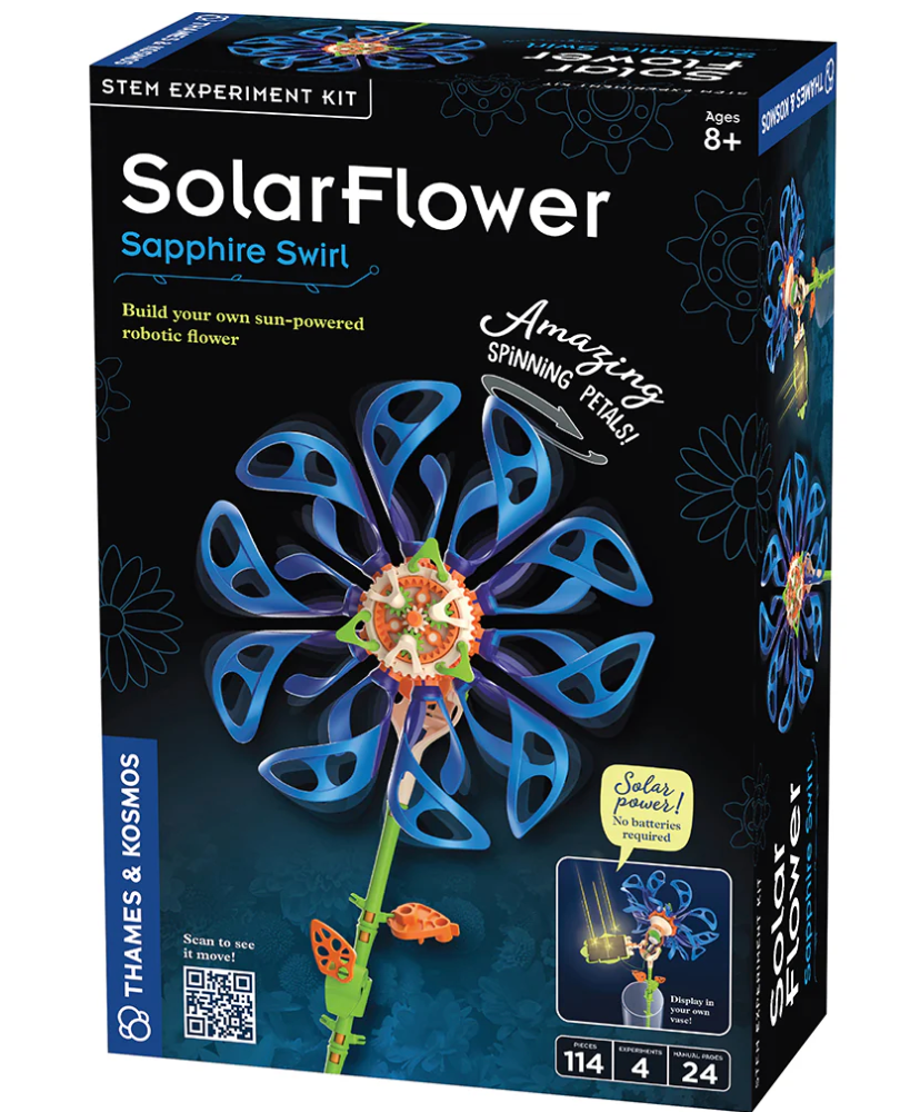 SolarFlower - Sapphire Swirl