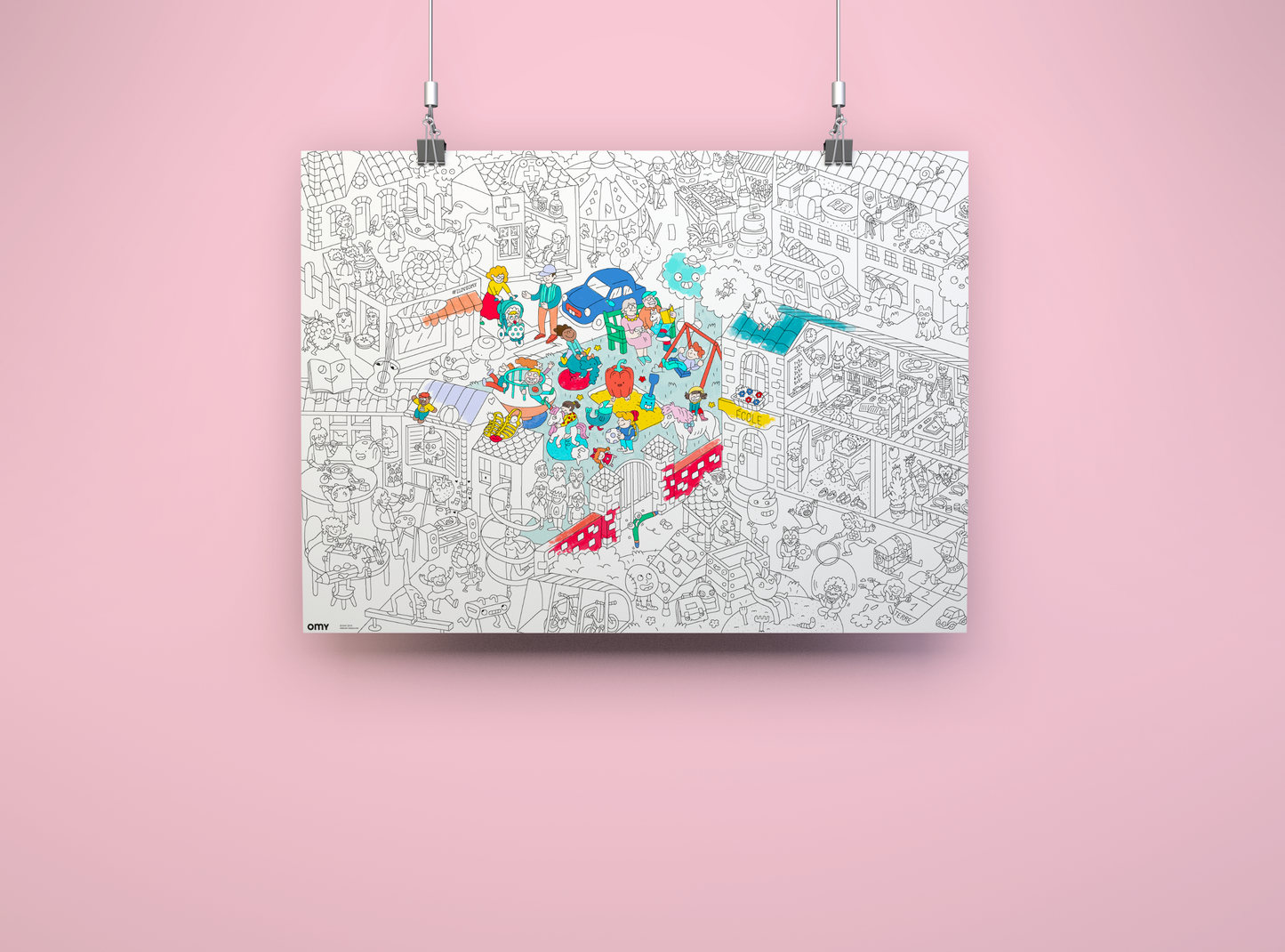 Kids Life Giant Poster