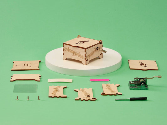 Music Box DIY Kit, Educational STEM Toy, Craft Kit for Kids