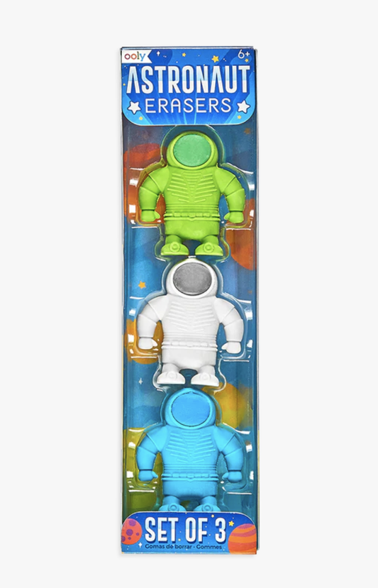 Astronaut Erasers
