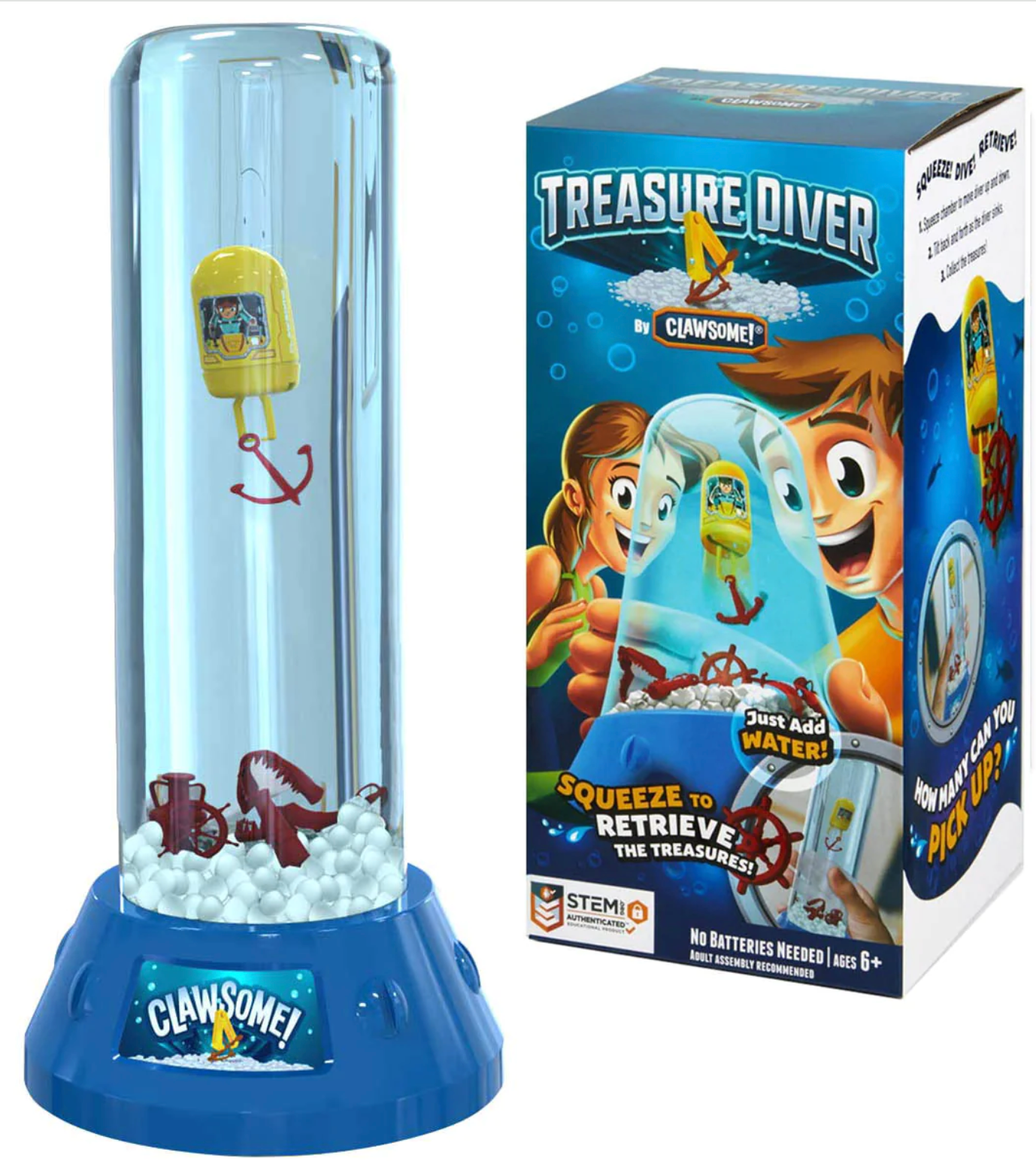 Clawsome Treasure Diver