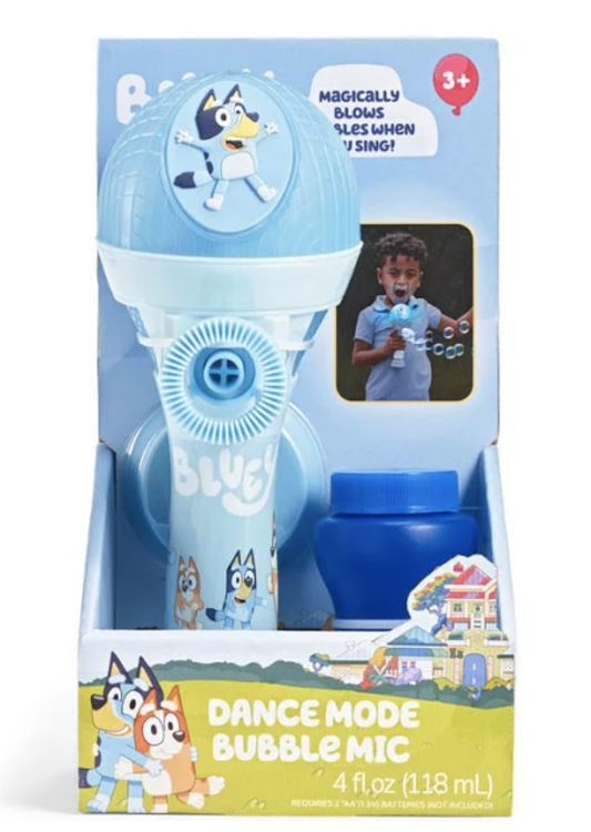 Bluey Dance Mode Bubble & Sing Mic