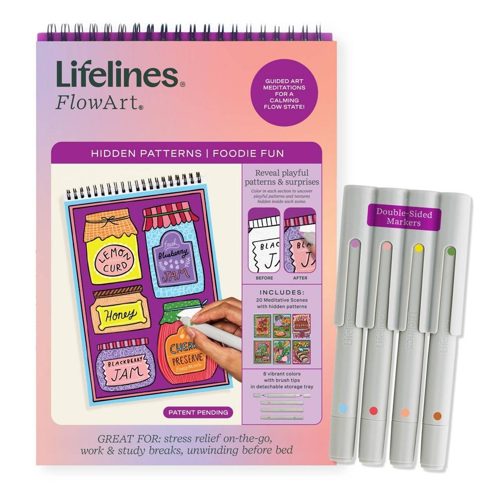 Lifelines Flowart: Hidden Patterns Foodie Fun