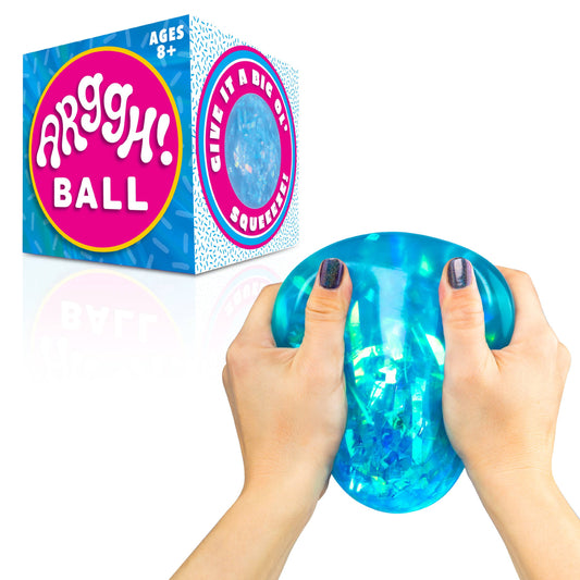 Arggh Glitter Stress Balls Sensory Fidget Toys