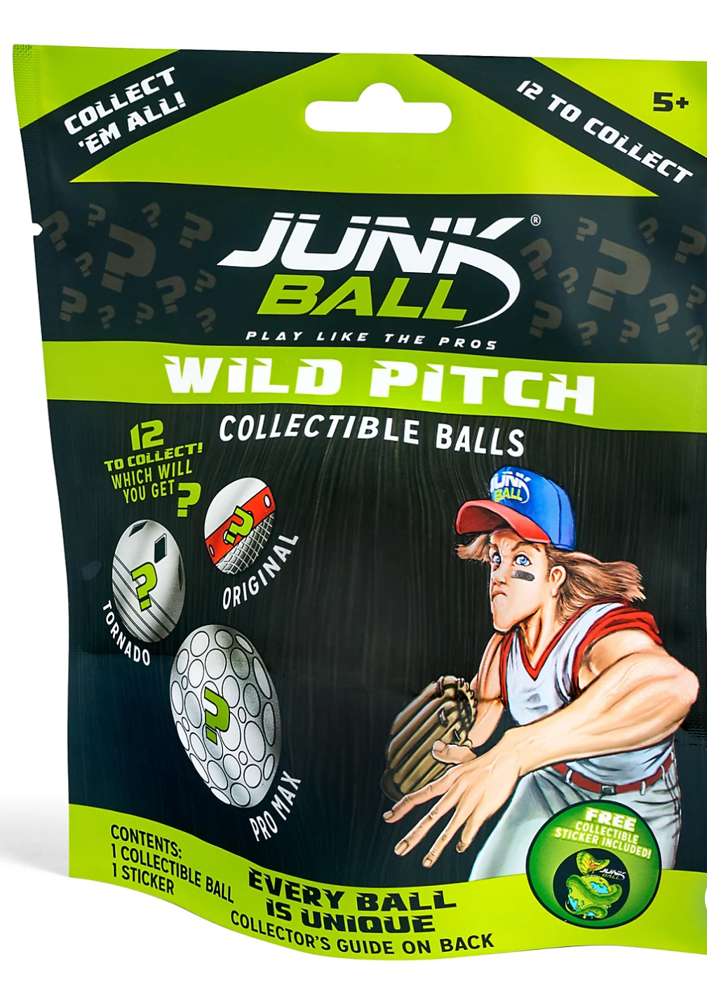 Junk Ball Wild Pitch Collectible Baseball