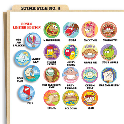 Spaghetti Scratch-N Sniff Sticker