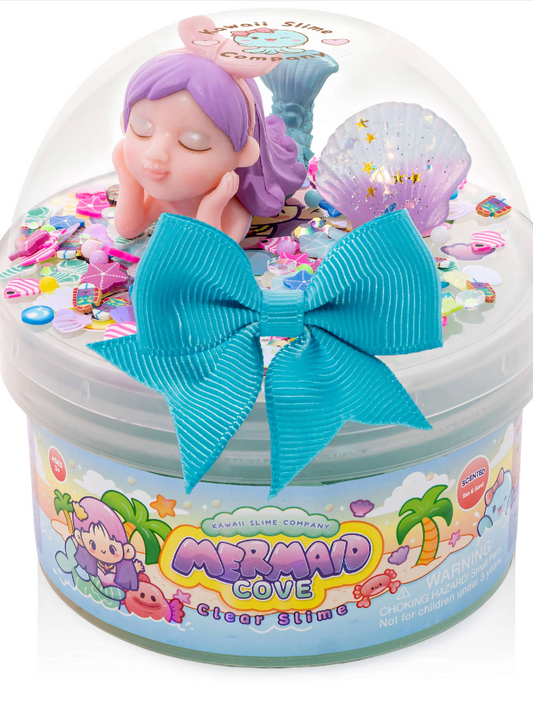 Mermaid Cove Clear Signature Dome™ Slime
