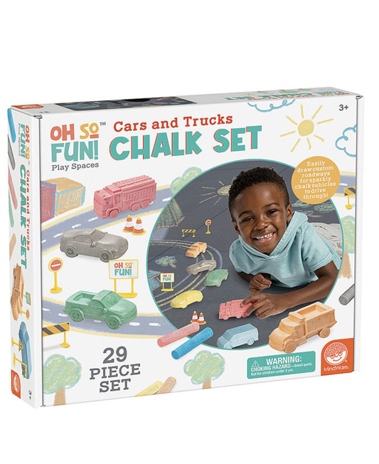 Cars and Trucks Chalk Set