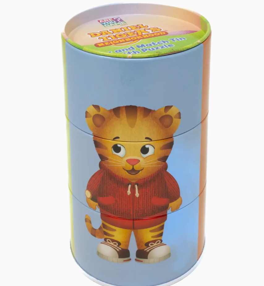 Daniel Tiger's Neighborhood Mix and Match Tin with Puzzle