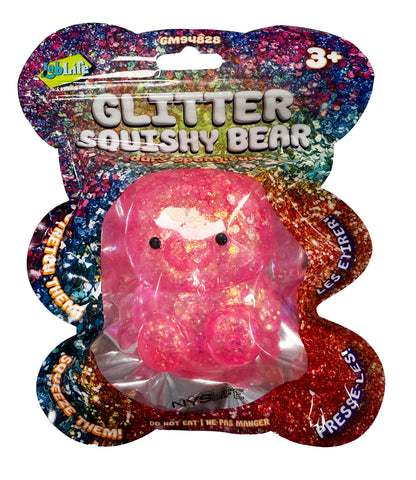Glitter Squish Bear Sensory Toys