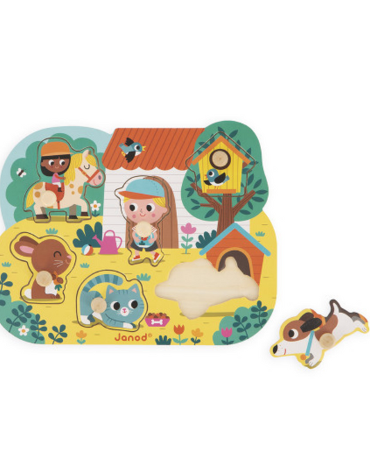 Country Peg Puzzle