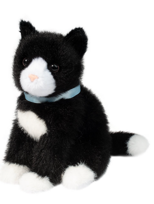 Mini Black & White Cat