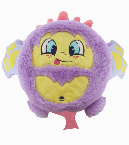 Fart monsters, gourmet scented plush, floofy poofy grape