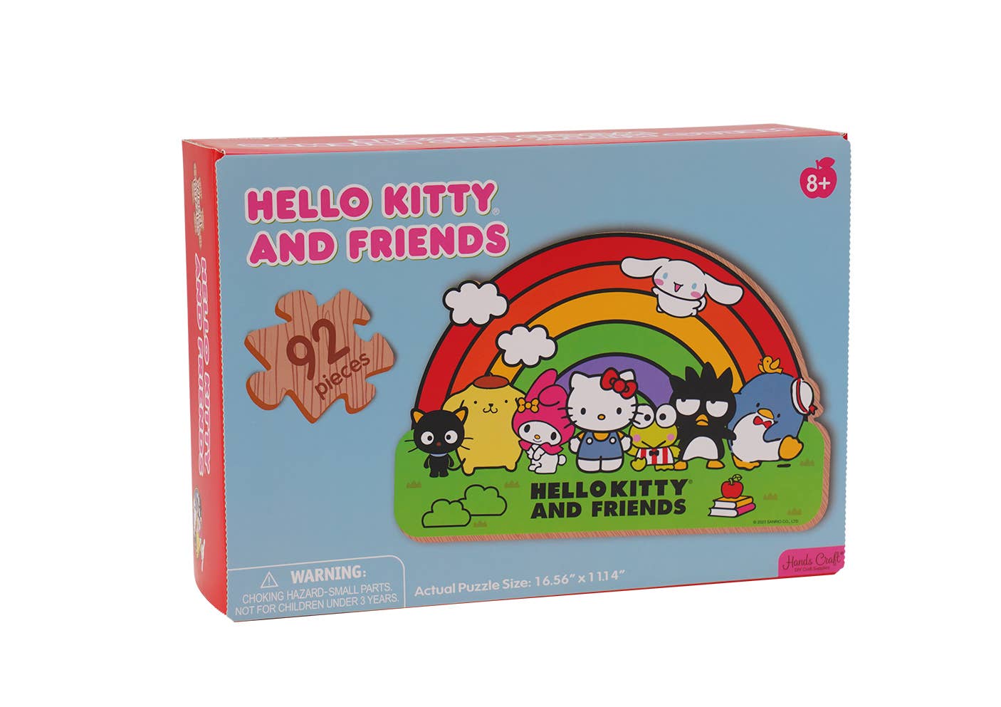 Hello Kitty Wooden Jigsaw Puzzle: Hello Kitty Rainbow
