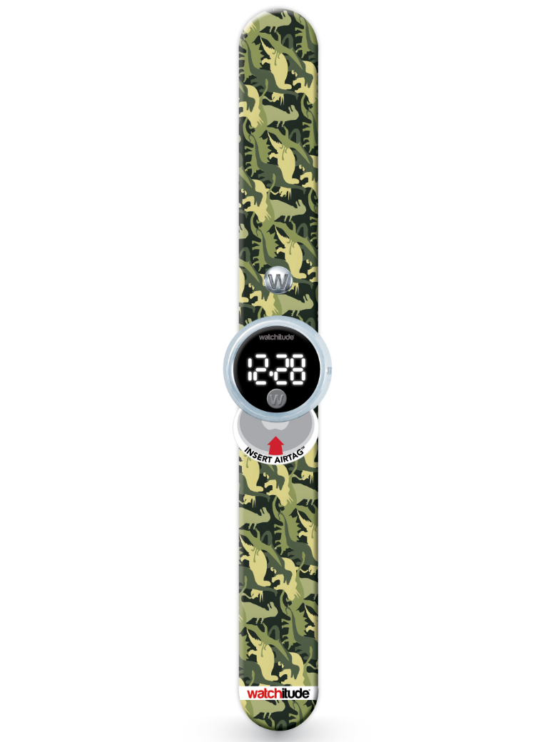 Dino Camo- Tag'd Trackable Watch