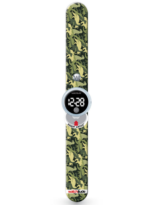 Dino Camo- Tag'd Trackable Watch