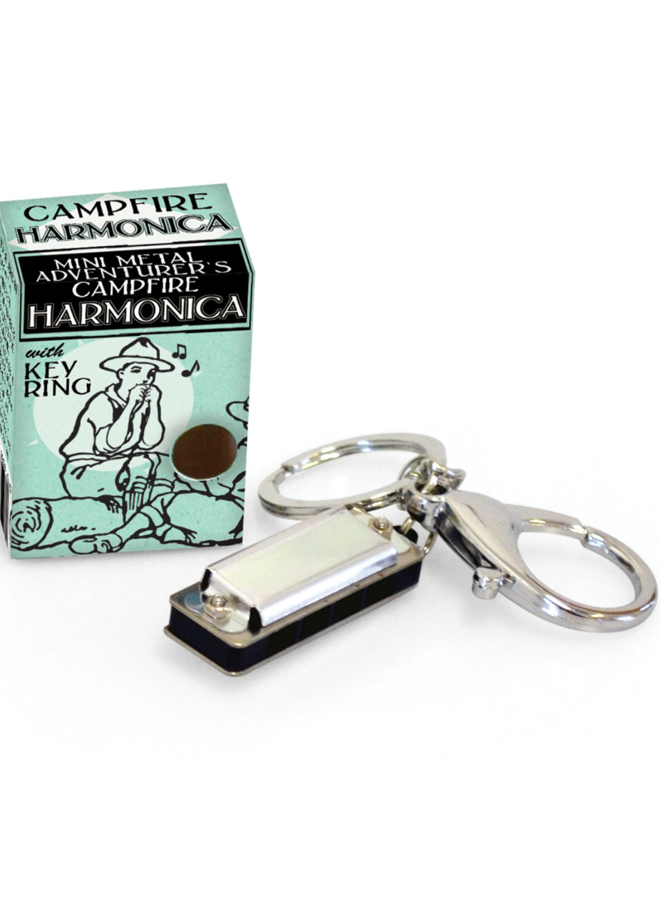 Mini Harmonica Keyring