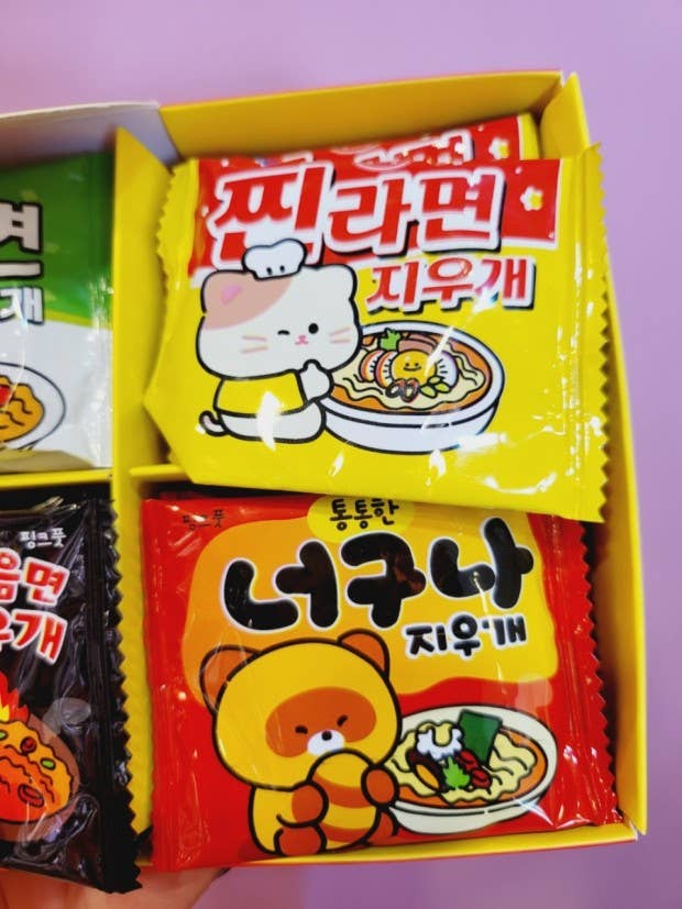 Ramen Erasers