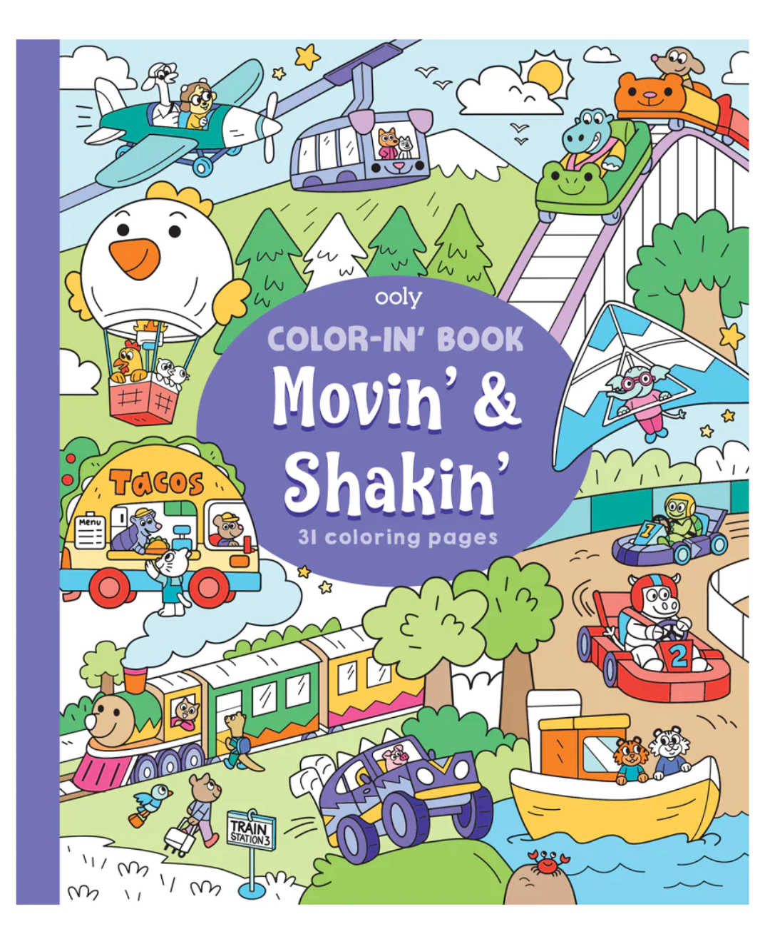 Movin’ and Shakin’ Coloring Book