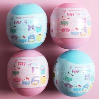 Sanrio Characters Round Figure Blind Capsule