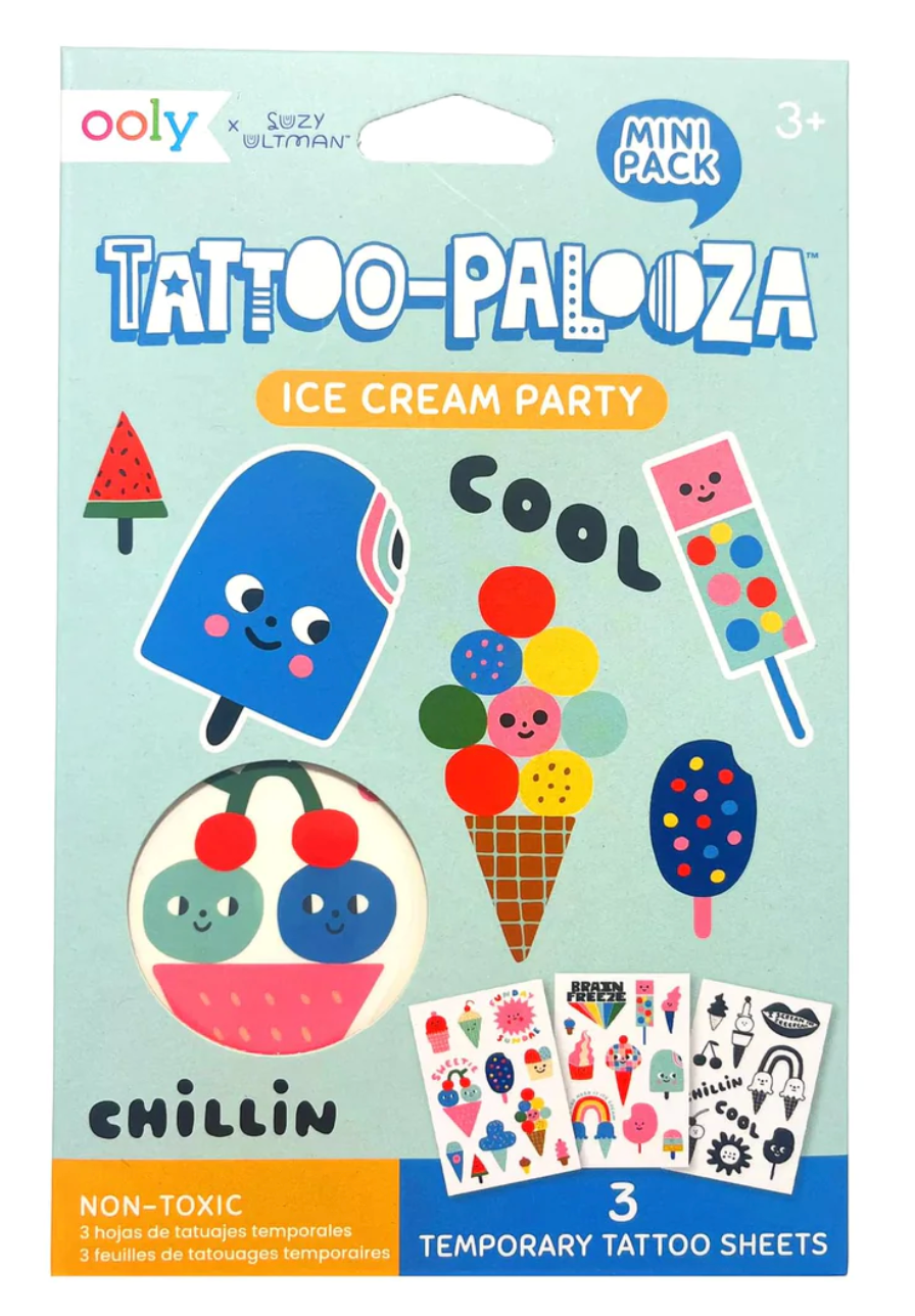 Mini Tattoo-Palooza x Suzy Ultman: Ice Cream Party