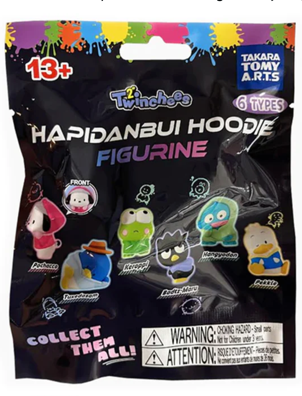 Twinchees Sanrio Hoodie Blind Box Figurine